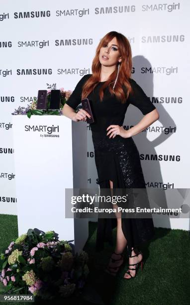 Blanca Suarez attends the 'SMARTgirl by Samsung' photocall at Ephimera space on May 9, 2018 in Madrid, Spain.