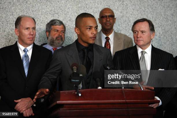 Clifford "T.I." at the Richard B. Russell Federal Building and United States Courthouse on March 27, 2009 in Atlanta.