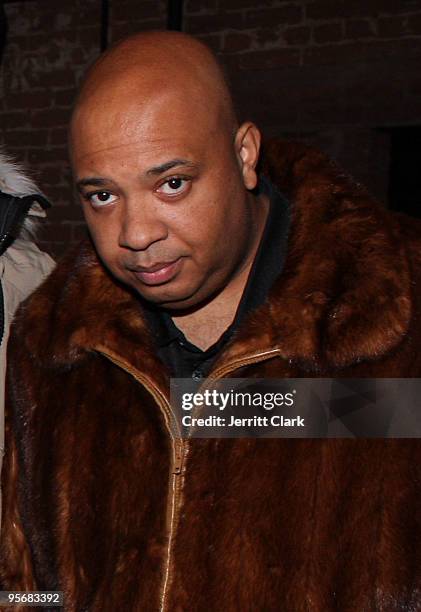 Rev Run attends The Sugar Shack event at Quo Nightclub on January 10, 2010 in New York City.