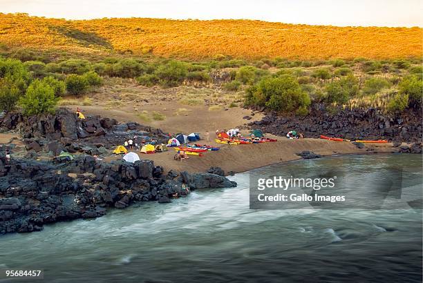 Four days by kayak from Hopetown to Douglas. You don�t have to go all the way to the Namibian border to paddle the Orange. Less than seven hours...
