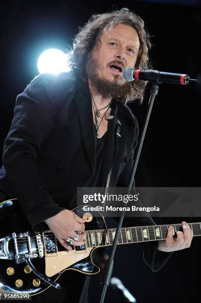 Zucchero performs at the Arena of Verona during the Wind Music Awards on June 7, 2009 in Verona, Italy.