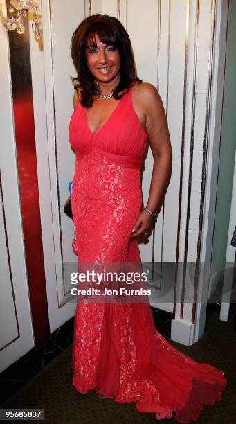Jane McDonald arrives at the TV Quick & TV Choice Awards Held at the Dorchester Hotel on September 8, 2008 in London, England.