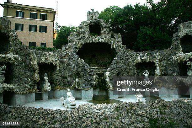 View of the Vatican Gardens on May 30, 2009 in Vatican City, Vatican. The Vatican Gardens have been a place of quiet and meditation for the Popes...