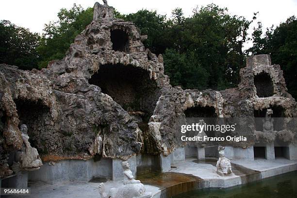 View of the Vatican Gardens on May 30, 2009 in Vatican City, Vatican. The Vatican Gardens have been a place of quiet and meditation for the Popes...