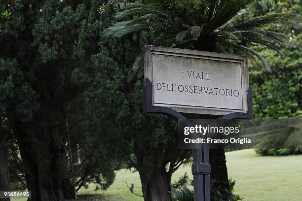 View of the Vatican Gardens on May 30, 2009 in Vatican City, Vatican. The Vatican Gardens have been a place of quiet and meditation for the Popes...