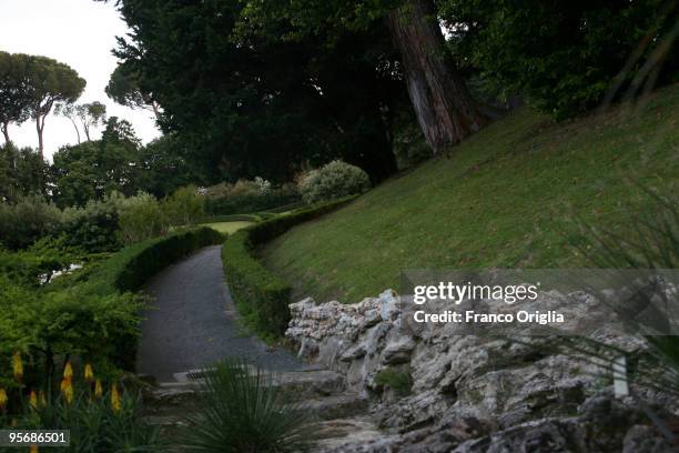 View of the Vatican Gardens on May 30, 2009 in Vatican City, Vatican. The Vatican Gardens have been a place of quiet and meditation for the Popes...