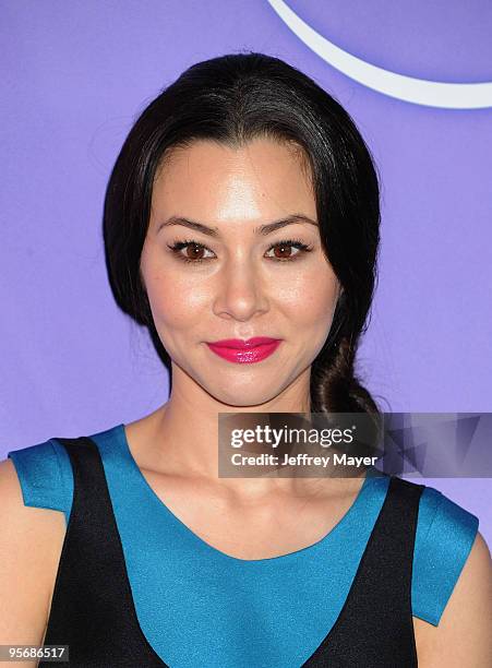 Actress China Chow arrives at NBC Universal's Press Tour Cocktail Party at Langham Hotel on January 10, 2010 in Pasadena, California.