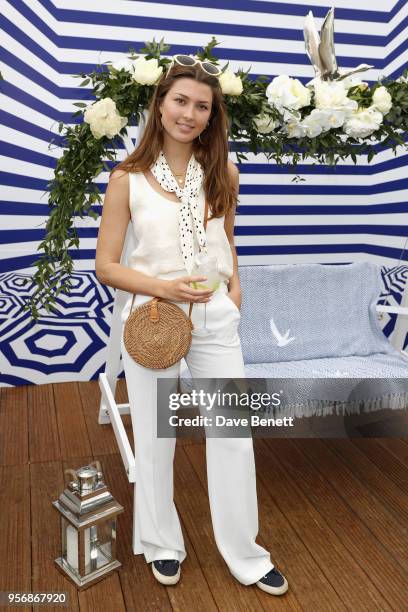 Danielle Copperman at the '355' cocktail party, with DIRECTV and The Hollywood Reporter on the Grey Goose Terrace on May 10, 2018 in Cannes, France.