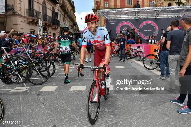 Start / Alex Dowsett of Great Britain and Team Katusha-Alpecin / Caltanissetta City / during the 101th Tour of Italy 2018, Stage 6 a 164km stage from...