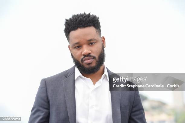 Director Ryan Coogler speaks at the Rendez-Vous session during the 71st annual Cannes Film Festival at Palais des Festivals on May 10, 2018 in...