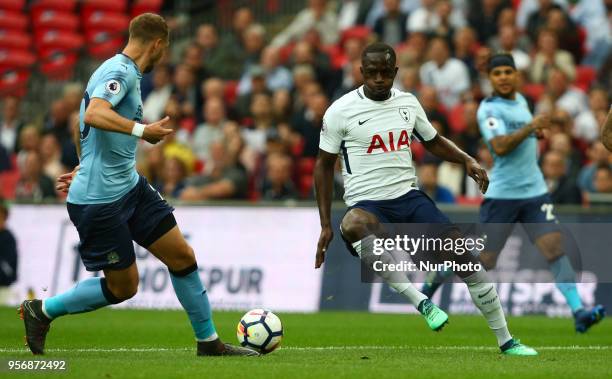 Tottenham Hotspur's Moussa Sissoko during the English Premier League match between Tottenham Hotspur and Newcastle United at Wembley, London, England...