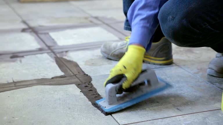 Grouting Process Ceramic Tableware 363 Grout Tiles Stock Videos, Footage, & 4K Video Clips - Getty Images