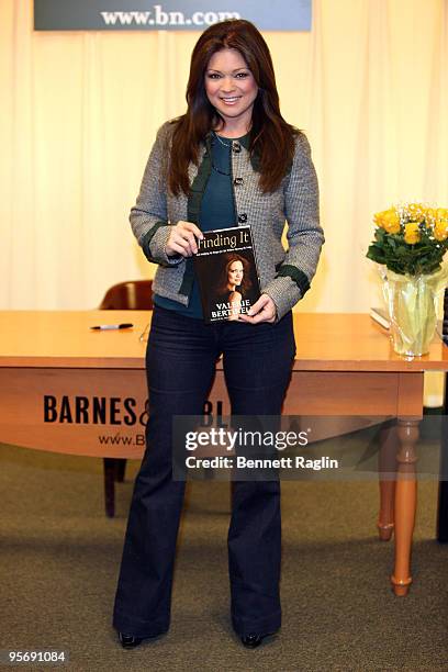 Actress Valerie Bertinelli promotes "Finding It" at Barnes & Noble 5th Avenue on October 15, 2009 in New York City.