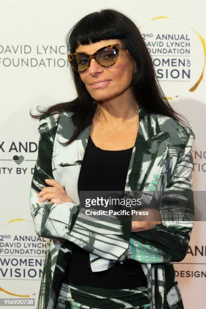 Norma Kamali attends David Lynch Foundation Women of Vision Benefit Luncheon at 583 Park Avenue.
