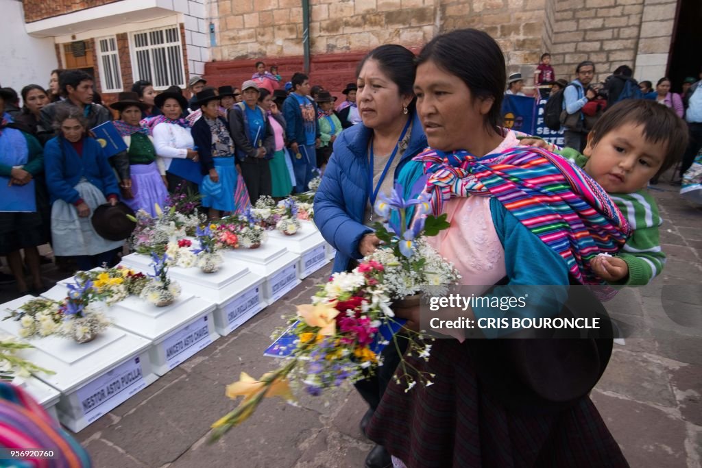 PERU-VIOLENCE-VICTIMS-FUNERAL