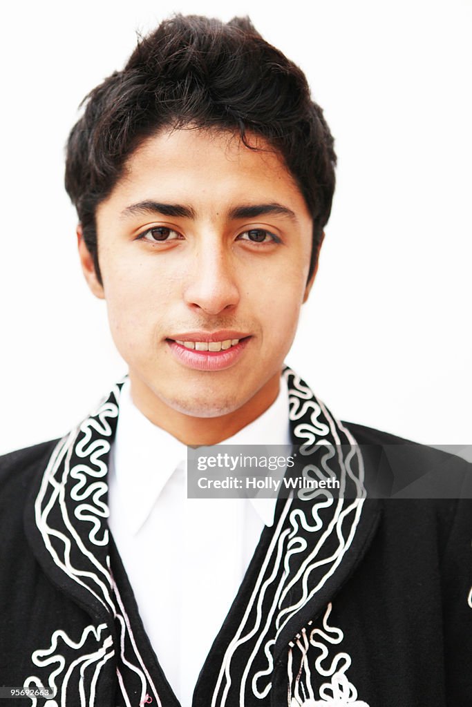 Dancer in traditional "Charro" costume