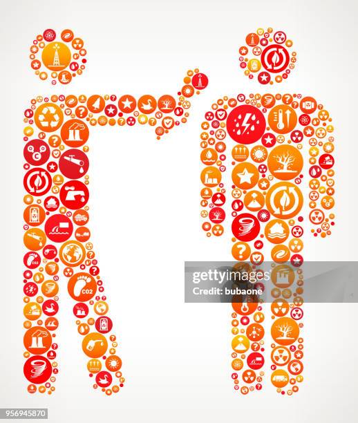 interview climate change vector icon pattern - press interview stock illustrations