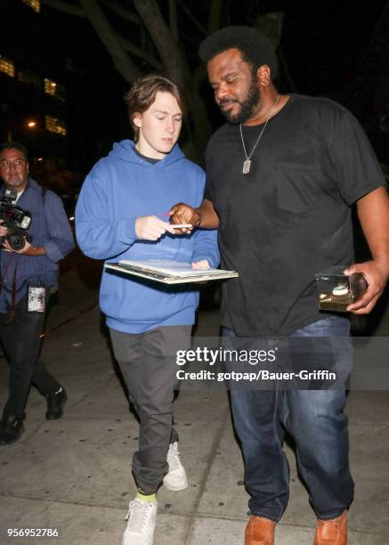 Craig Robinson is seen on May 10, 2018 in Los Angeles, California.