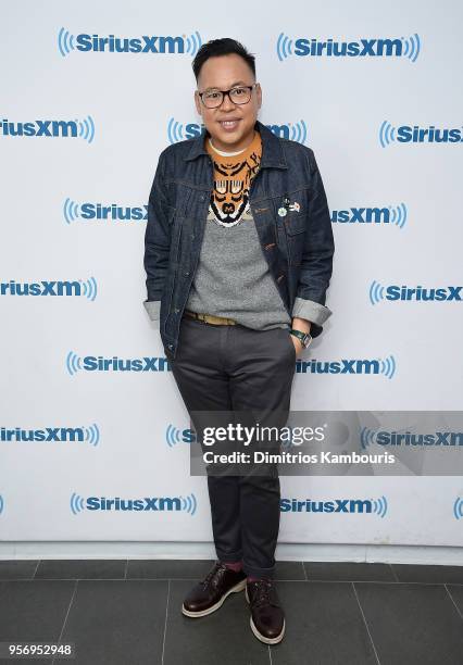 Nico Santos attends SiriusXM Studios on May 10, 2018 in New York City.