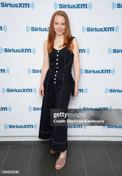 Lauren Ambrose attends SiriusXM Studios on May 10, 2018 in New York City.