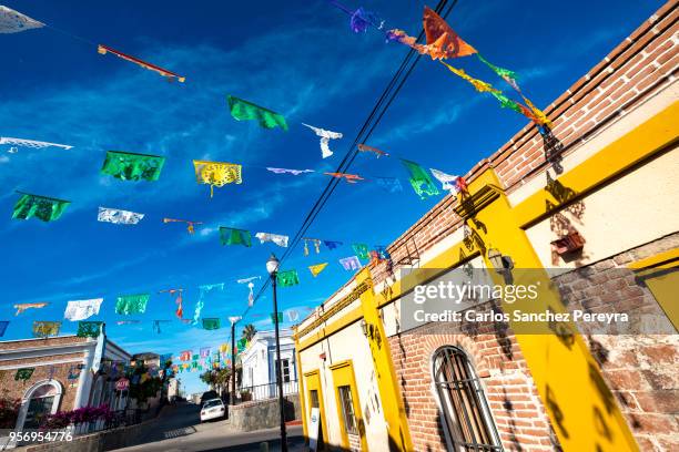 small town in mexico - baja california peninsula stock pictures, royalty-free photos & images