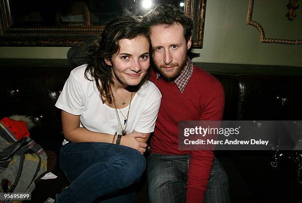 Rose Kennedy Schlossberg, Caroline Kennedy's daughter with fellow Harvard student, Mike Einziger of Incubus visits The Estate night club on January...