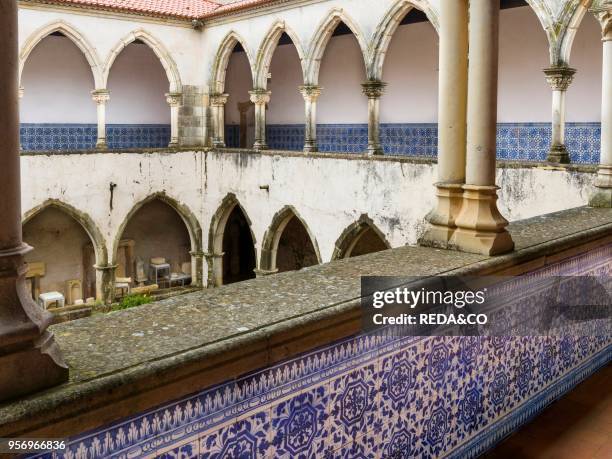 Cloister Claustro da Lavagem. Convent of Christ. Convento de Cristo. In Tomar. It is part of the UNESCO world heritage Europe. Southern Europe....