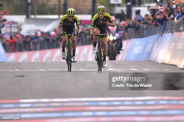 Arrival / Johan Esteban Chaves Rubio of Colombia and Team Mitchelton-Scott / Simon Yates of Great Britain and Team Mitchelton-Scott / during the...