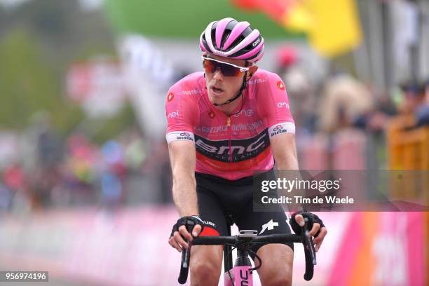 Arrival / Rohan Dennis of Australia and BMC Racing Team Pink Leader Jersey Disappointment / during the 101th Tour of Italy 2018, Stage 6 a 164km...