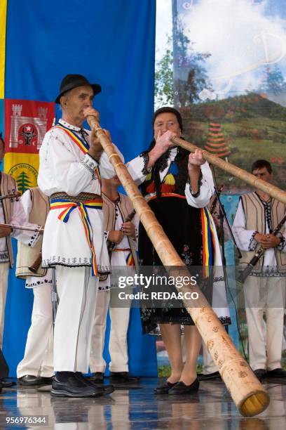 Maidens Fair on the mountain Gaina is a traditional transsylvanian festival. Where young people met. To find partner to marry. As the valleys in the...