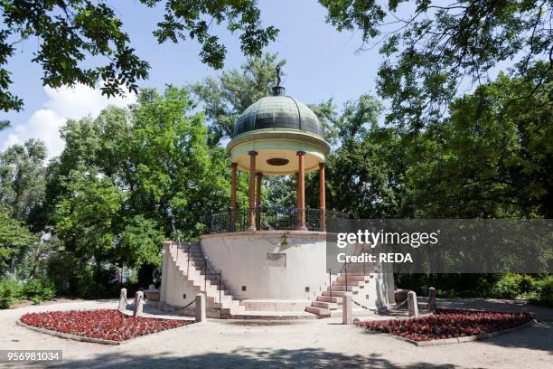 Margaret Island. Margitsziget. In Budapest. Ruins of a dominican monastery in which Saint Margret of Hungary. Daugther of king Bela IV. Has lived....