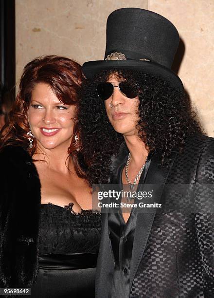 Slash of Velvet Revolver and wife Perla Hudson