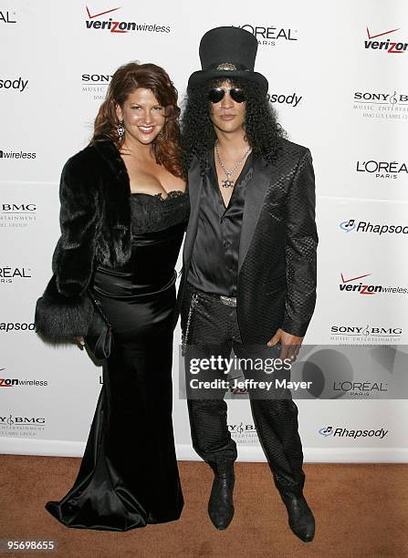 Slash of Velvet Revolver and wife Perla Hudson