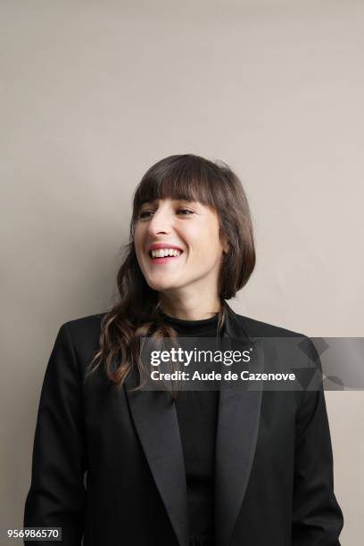 Musician Juliette Armanet is photographed for Gala Croisette, on May, 2018 in Cannes, France. . .