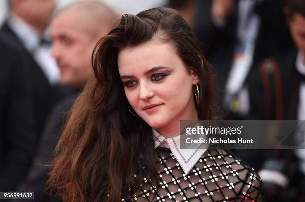 Actress Adele Wismes attends the screening of "Sorry Angel " during the 71st annual Cannes Film Festival at Palais des Festivals on May 10, 2018 in...