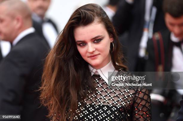 Actress Adele Wismes attends the screening of "Sorry Angel " during the 71st annual Cannes Film Festival at Palais des Festivals on May 10, 2018 in...