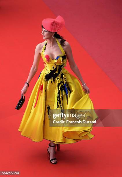 Frederique Bel attends the screening of "Sorry Angel " during the 71st annual Cannes Film Festival at Palais des Festivals on May 10, 2018 in Cannes,...