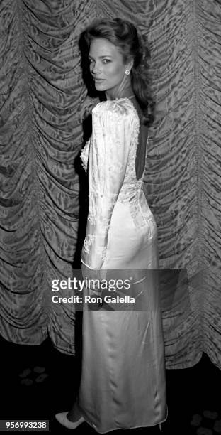Leann Hunley attends 25th Annual International Broadcasting Awards on March 19, 1985 at the Century Plaza Hotel in Century City, California.