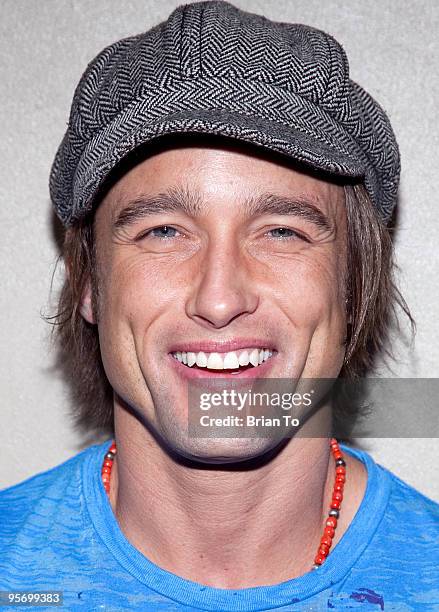 Jay Kenneth Johnson attends Talent Manager Mara Santino's Birthday Party at Lucky Strike Bowling Alley on January 10, 2010 in Hollywood, California.