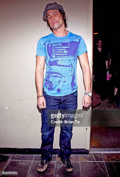 Jay Kenneth Johnson attends Talent Manager Mara Santino's Birthday Party at Lucky Strike Bowling Alley on January 10, 2010 in Hollywood, California.