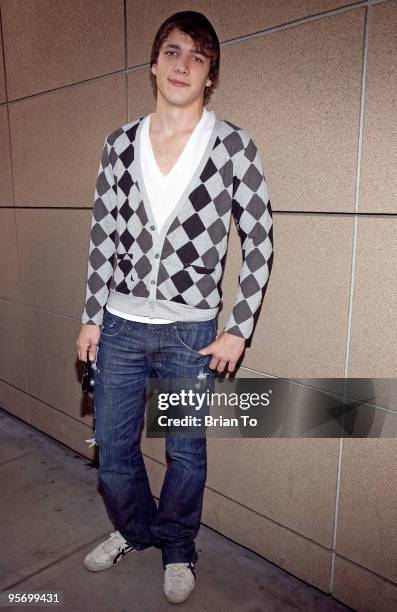 Parker Bagley attends Talent Manager Mara Santino's Birthday Party at Lucky Strike Bowling Alley on January 10, 2010 in Hollywood, California.