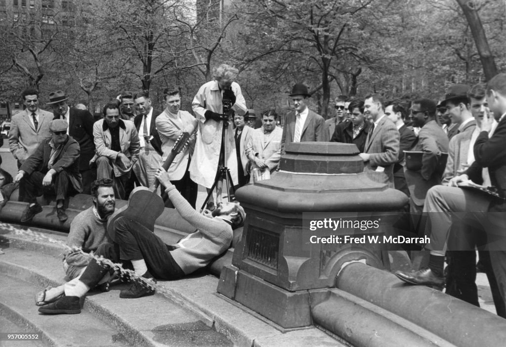 Ronald Von Ehmsen In Washington Square Park