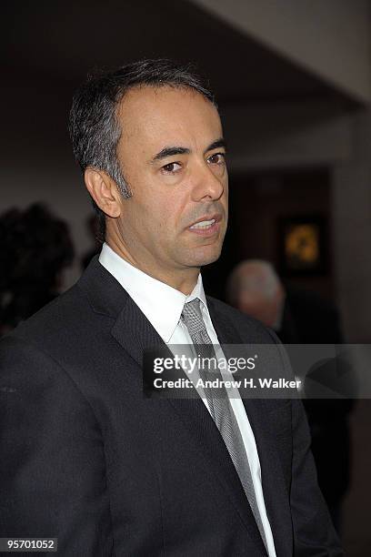 Fashion designer Francisco Costa attends the Eunice Johnson tribute luncheon at The Metropolitan Museum of Art on January 11, 2010 in New York, New...