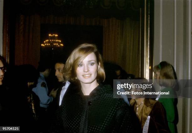 Actress Jessica Lange attends the Golden Globe Awards at the Beverly Hilton Hotel on January 29 in Beverly Hills, California.