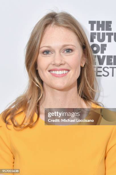 Kater Gordon attends WSJ The Future of Everything Festival at Spring Studios on May 10, 2018 in New York City.