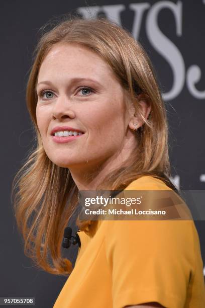 Kater Gordon speaks on stage at the WSJ The Future of Everything Festival at Spring Studios on May 10, 2018 in New York City.