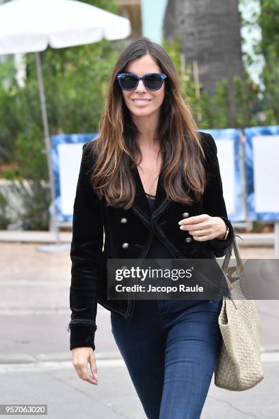 Christina Pitanguy is seen during the 71st annual Cannes Film Festival at on May 10, 2018 in Cannes, France.