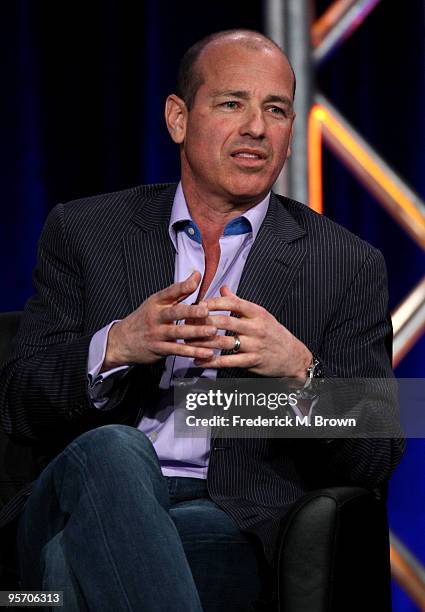 Executive producer Howard Gordon speaks onstage at the FOX "24" portion of the 2010 Winter TCA Tour day 3 at the Langham Hotel on January 11, 2010 in...