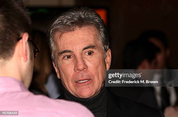 Television host John Walsh attends the FOX "America's Most Wanted" 1000th episode portion of the 2010 Winter TCA Tour day 3 at the Langham Hotel on...