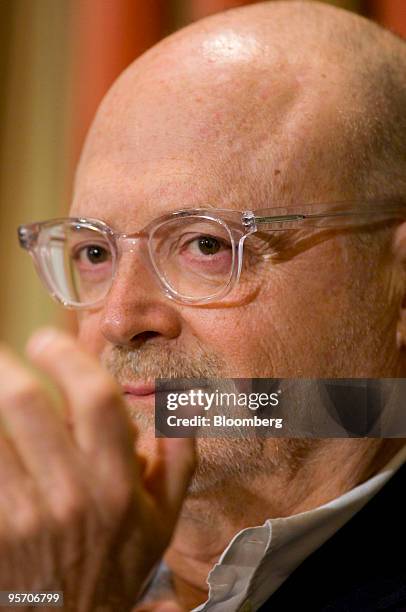 Millard "Mickey" Drexler, chairman and chief executive officer of J.Crew Group Inc., listens at the Financo Retail Panel event in New York, U.S., on...